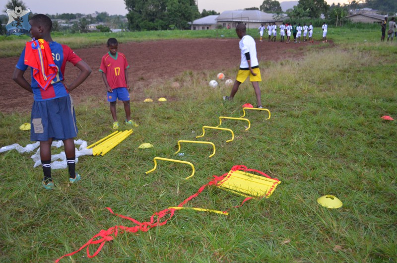 Training with equipment from Germany